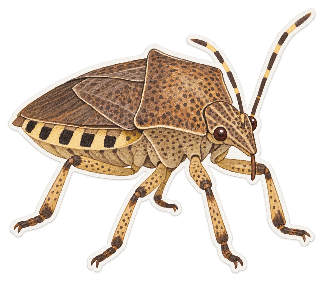La punaise soldat maculée (Podisus maculiventris)
