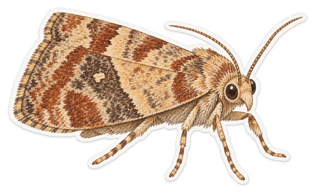 La pyrale de la vigne (Sparganothis pilleriana)