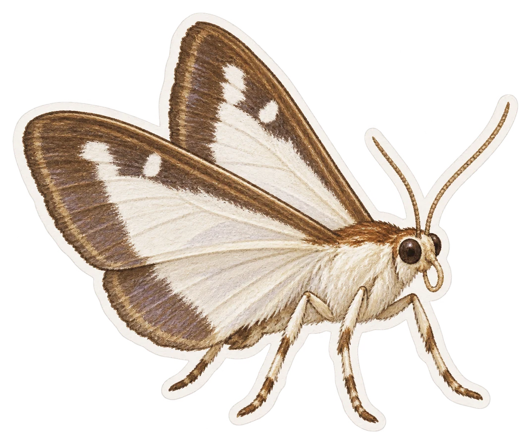 La pyrale du buis (Cydalima perspectalis)