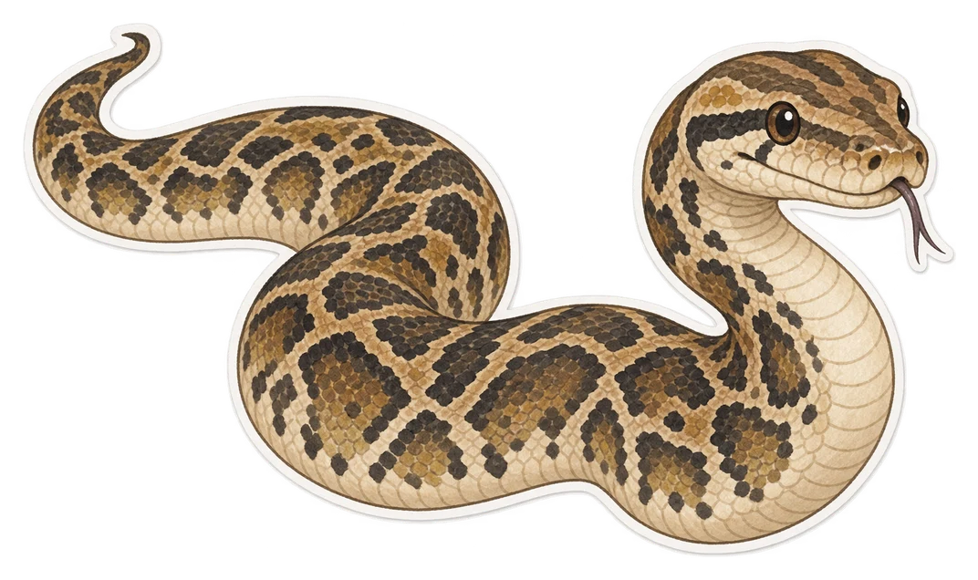 Le python de Seba (Python sebae)