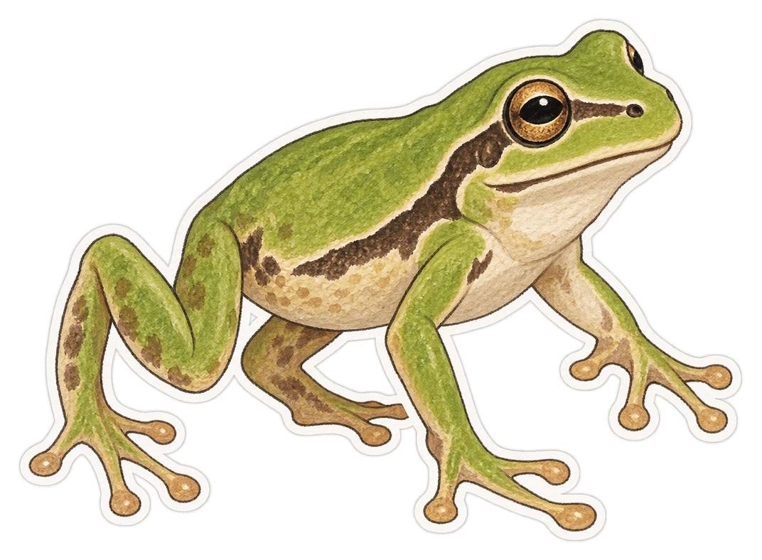 La rainette méridionale (Hyla meridionalis)