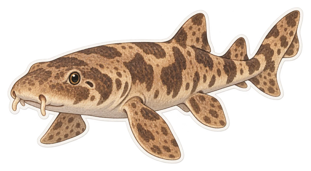 Le requin-carpette du Japon (Cirrhoscyllium japonicum)