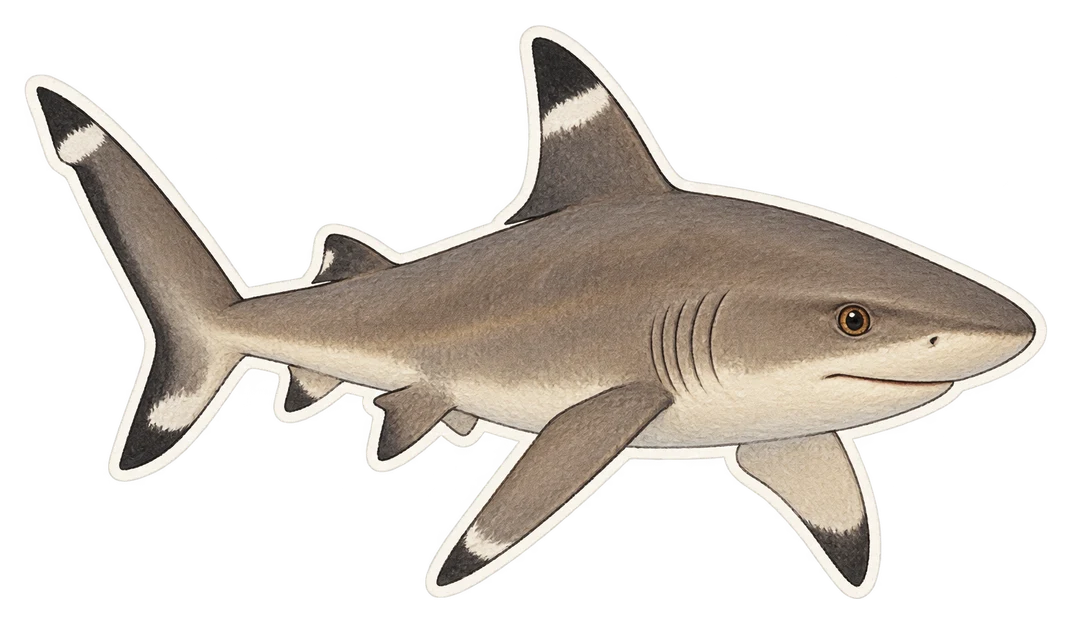 Le requin de nuit (Carcharhinus signatus)