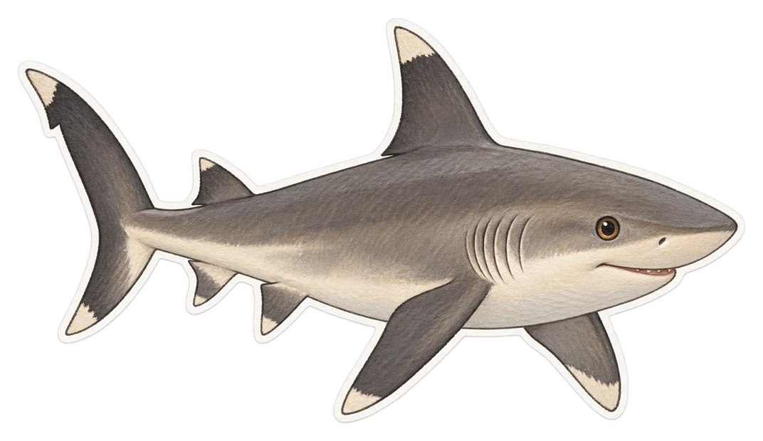 Le requin de Pondichéry (Carcharhinus hemiodon)