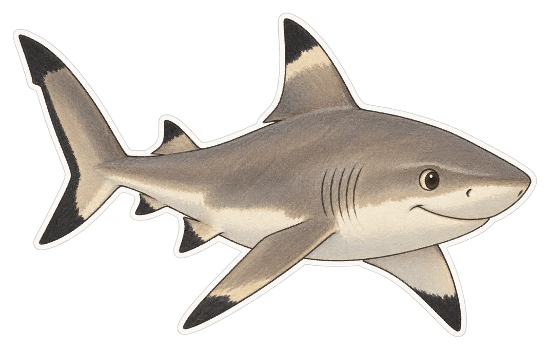 Le requin du Fitzroy (Carcharhinus fitzroyensis)