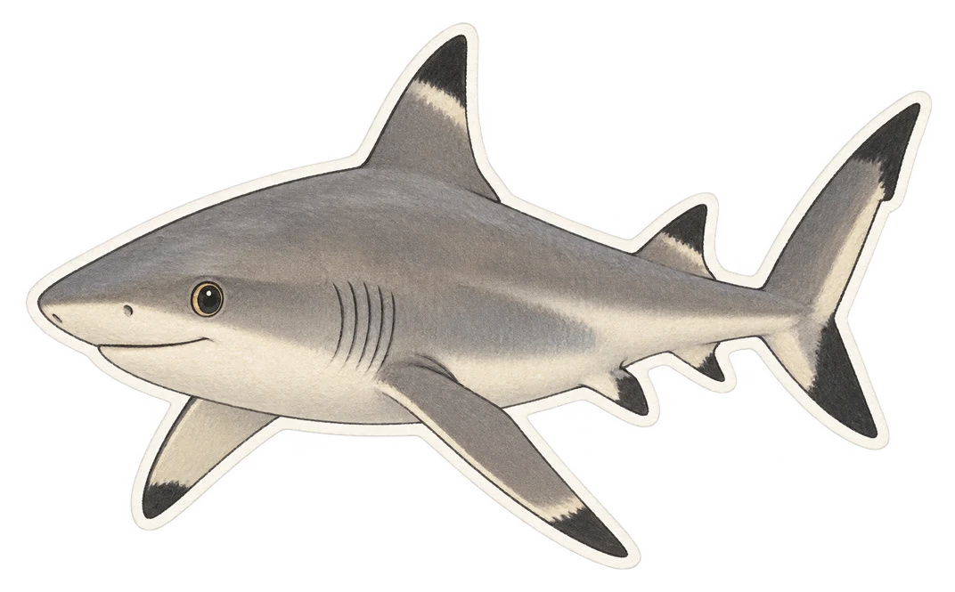 Le requin gracile (Carcharhinus amblyrhynchoides)