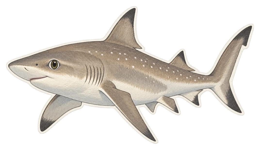 Le requin-hâ (Galeorhinus galeus)