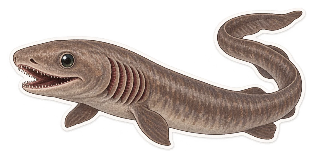 Le requin-lézard (Chlamydoselachus anguineus)