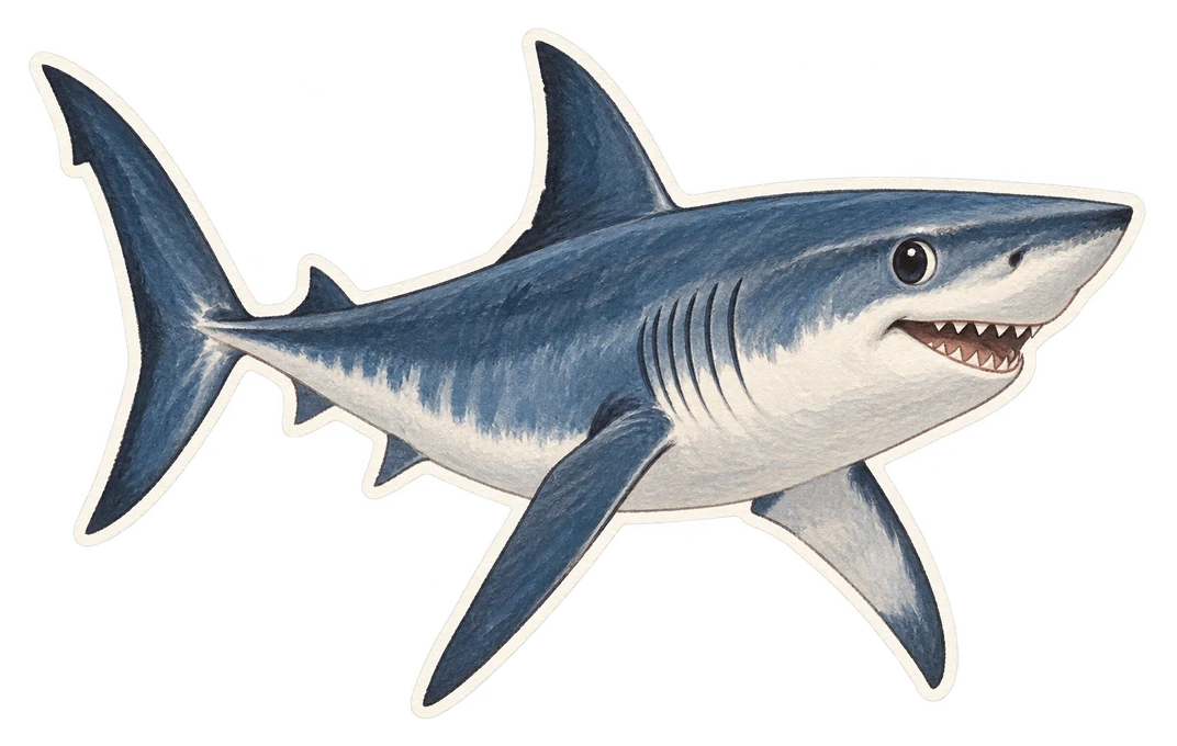 Le requin mako (Isurus oxyrinchus)