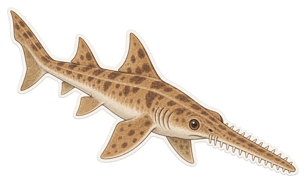 Le requin-scie japonais (Pristiophorus japonicus)