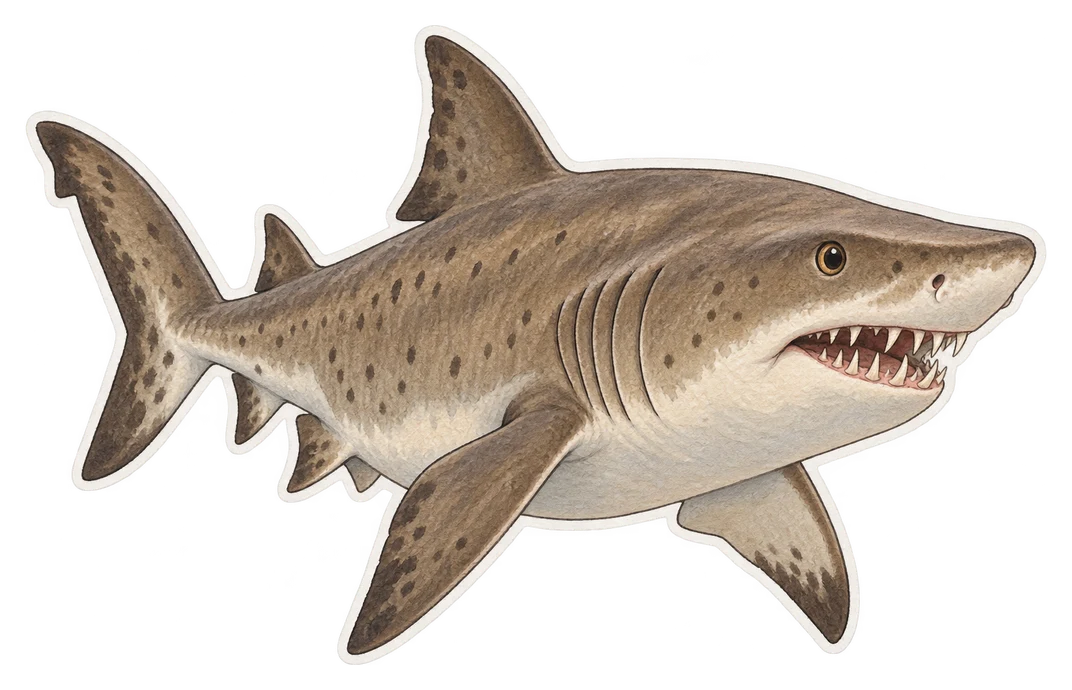 Le requin taureau (Carcharias taurus)