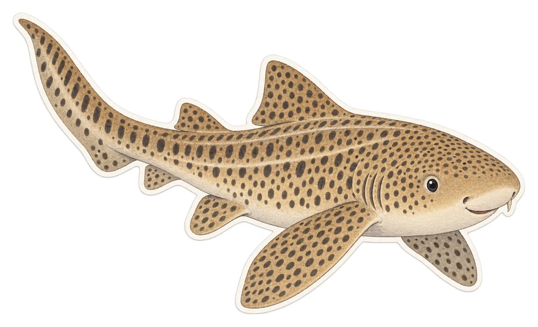 Le requin-zèbre (Stegostoma tigrinum)