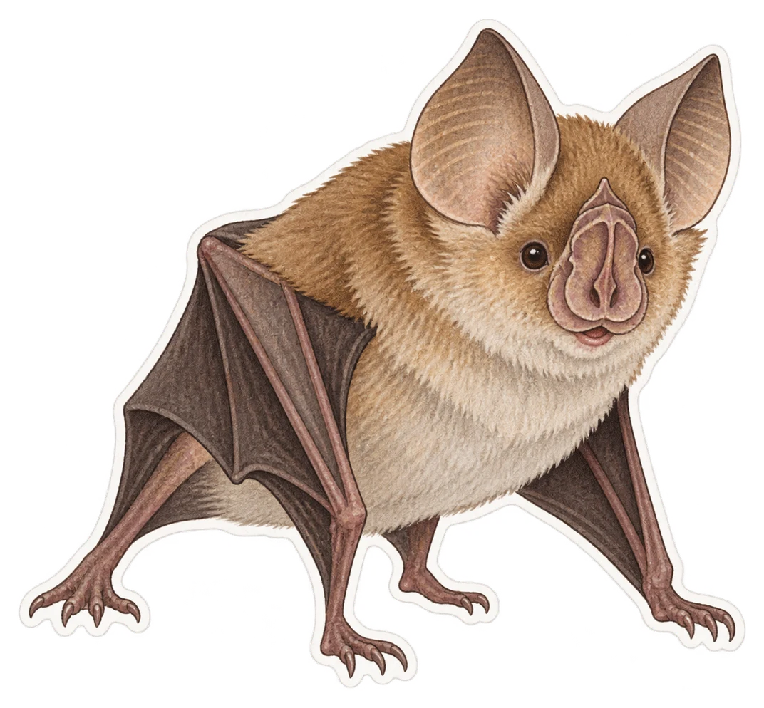 Le rhinolophe euryale (Rhinolophus euryale)