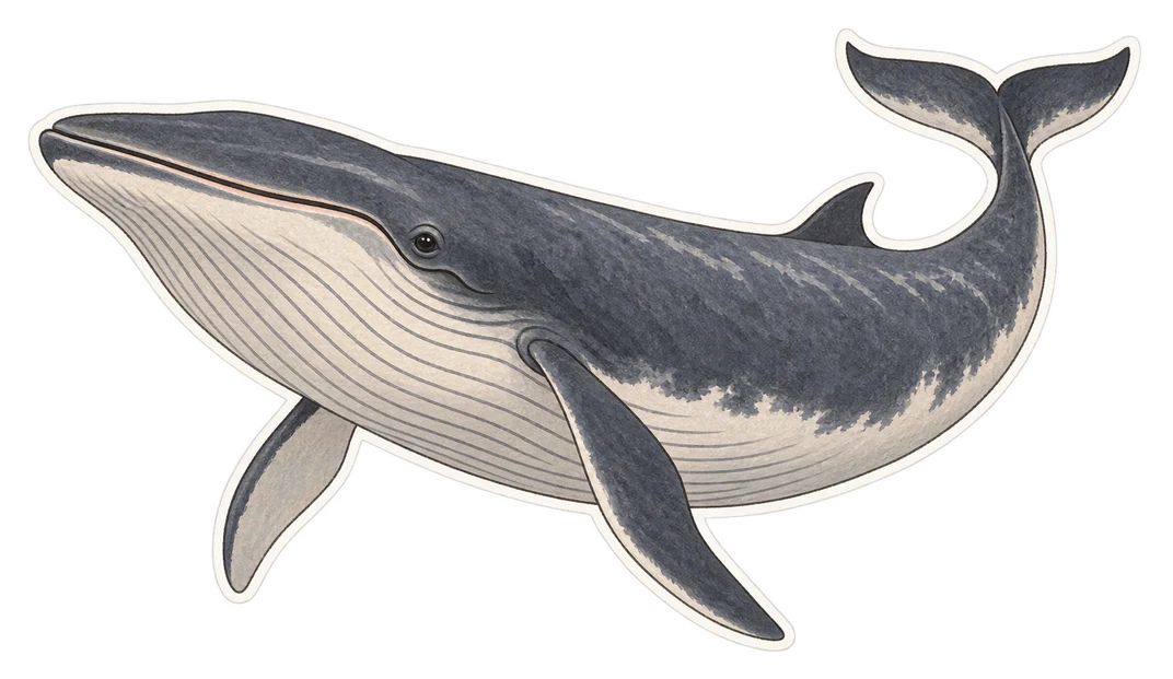 Le rorqual de Bryde (Balaenoptera brydei)