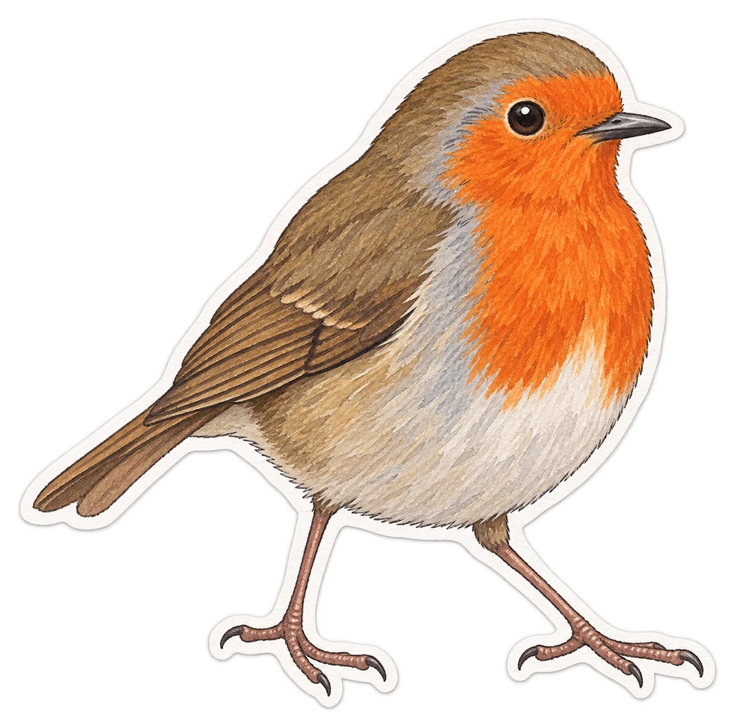 Rouge-gorge familier