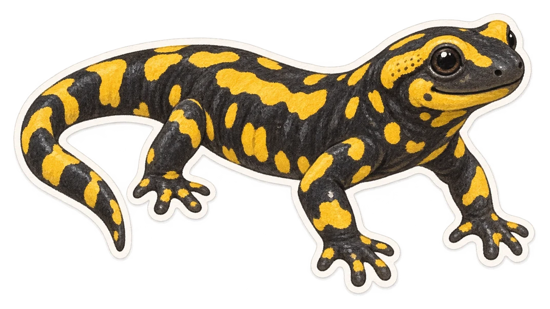 Salamandre tachetée