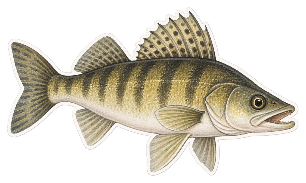 Le sandre (Sander lucioperca)