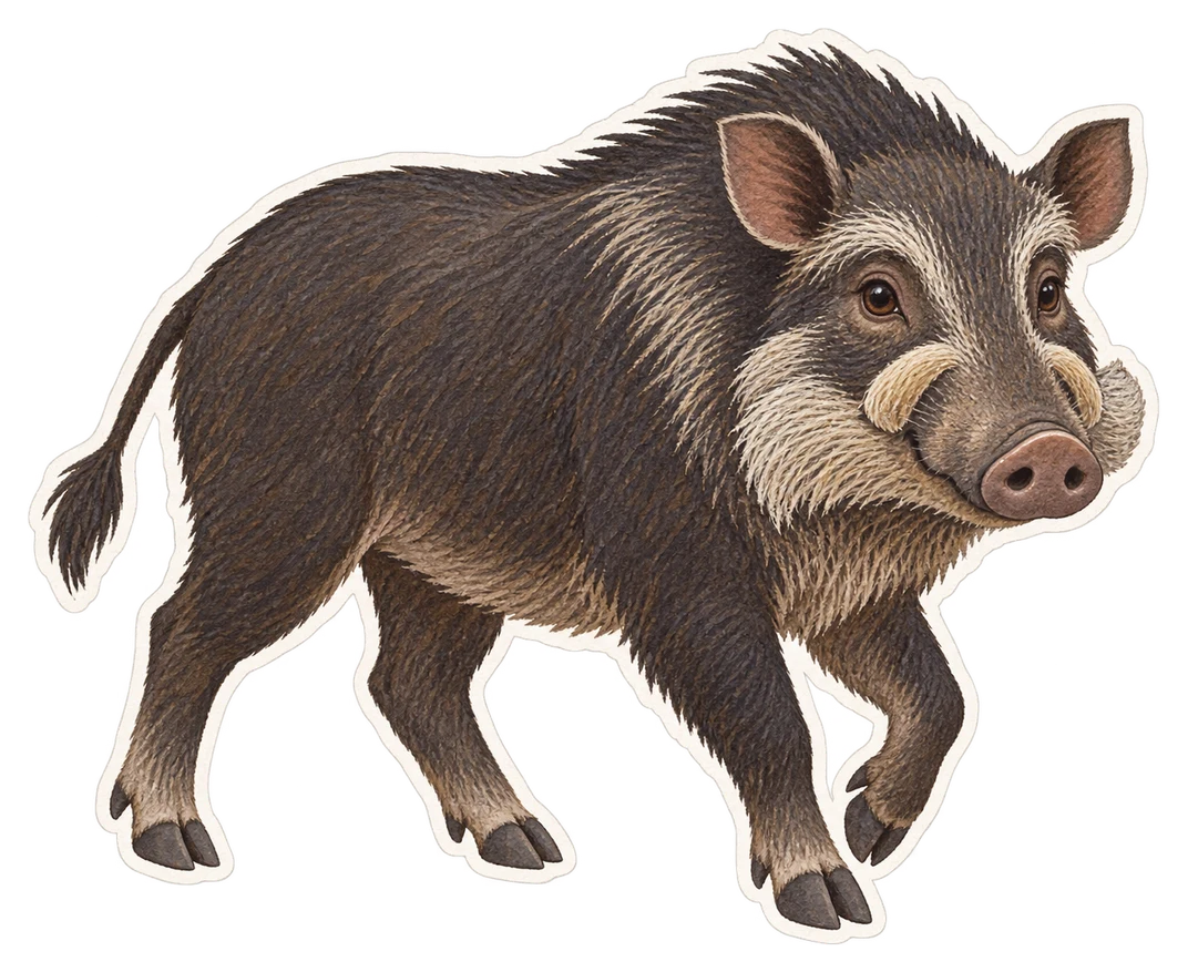 Le sanglier de Palawan (Sus ahoenobarbus)
