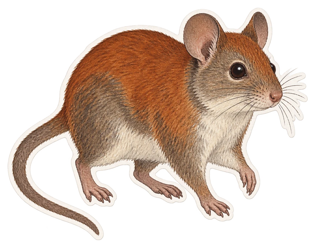 Le santamartamys rufodorsalis (Santamartamys rufodorsalis)
