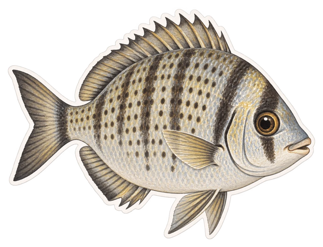 Le sar à museau pointu (Diplodus puntazzo)