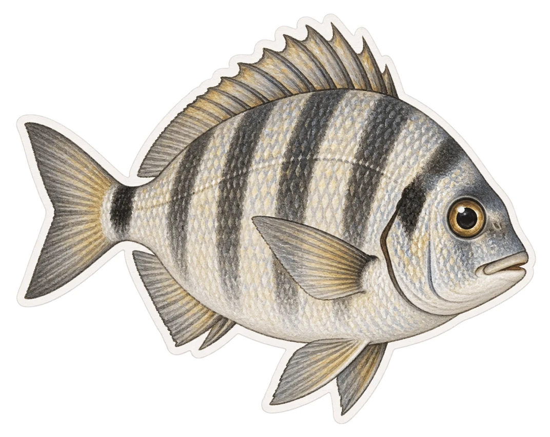 Le sar commun (Diplodus sargus)