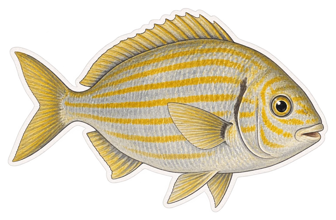 La saupe (Sarpa salpa)