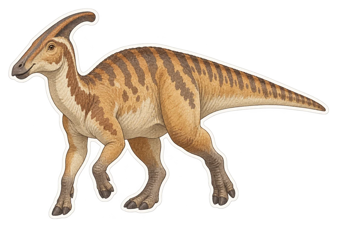Le saurolophus (Saurolophus osborni)