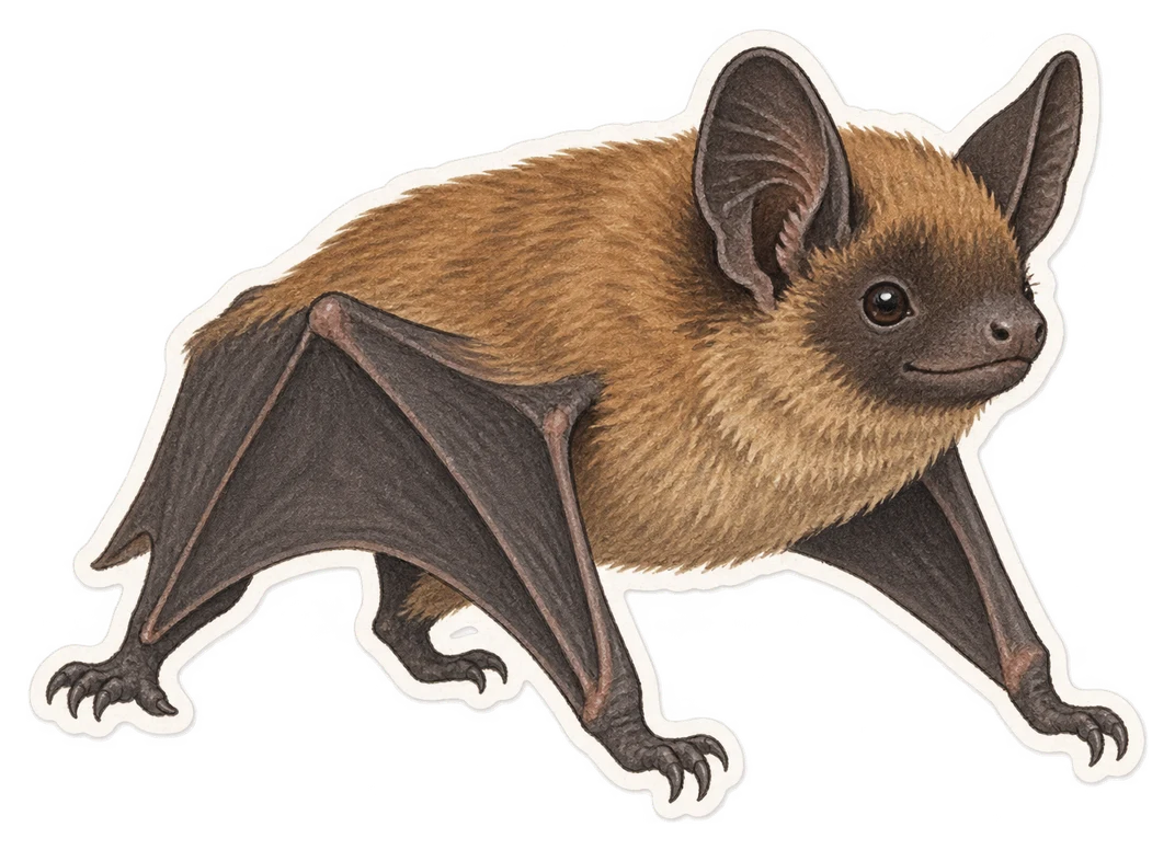 La sérotine commune (Eptesicus serotinus)