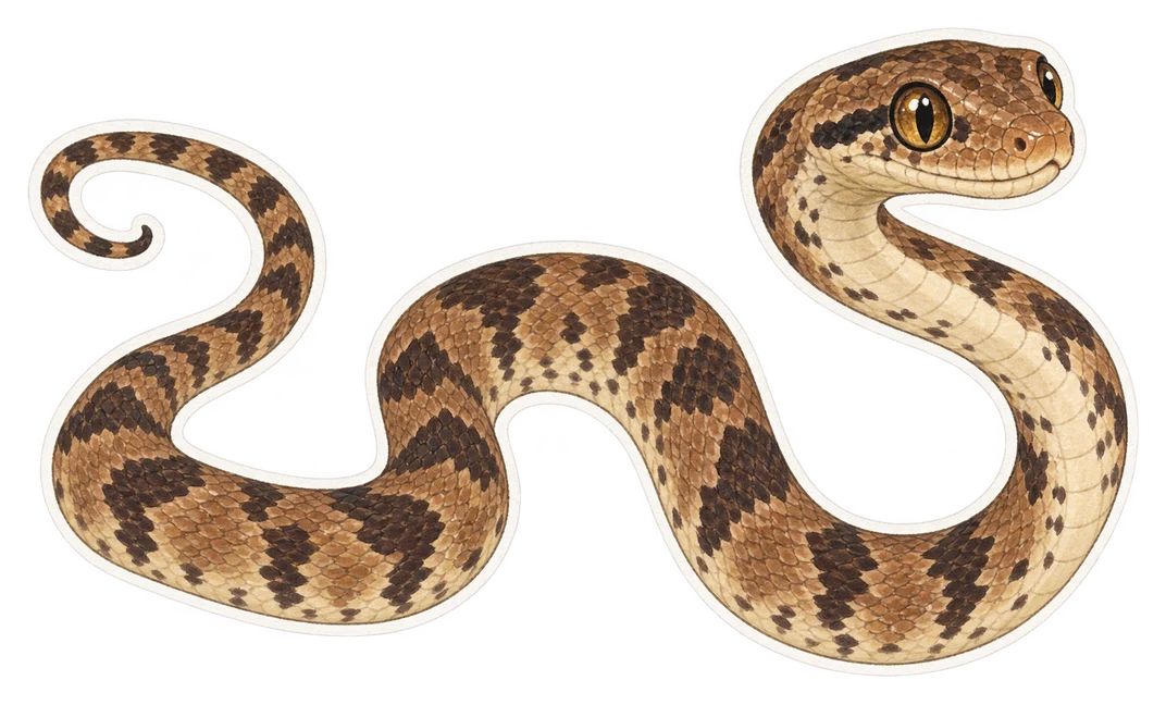 Le serpent arboricole brun (Boiga irregularis)