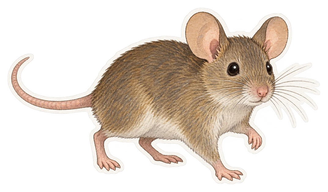 La souris domestique (Mus musculus)