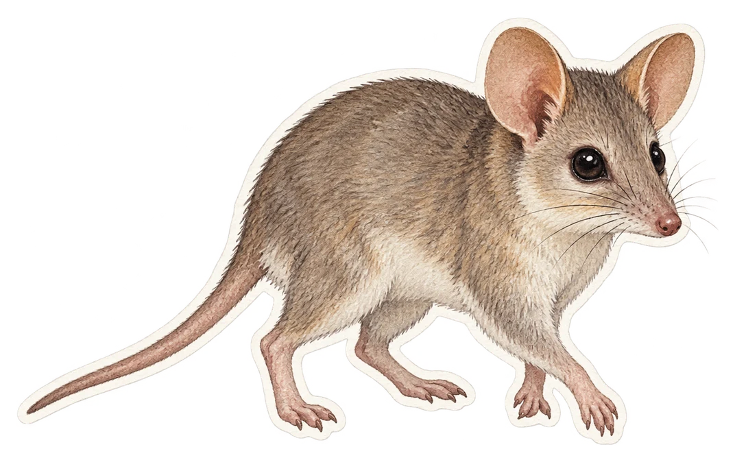 La souris marsupiale à queue courte (Sminthopsis macroura)