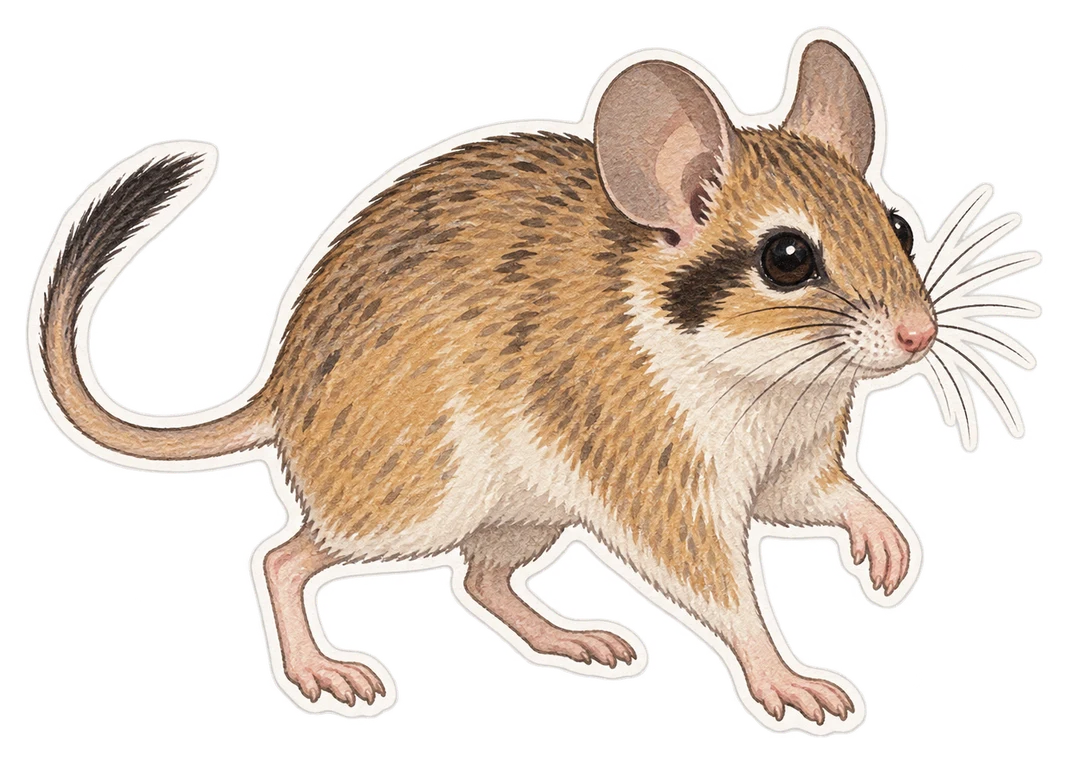 La souris sauterelle du Sud (Onychomys torridus)