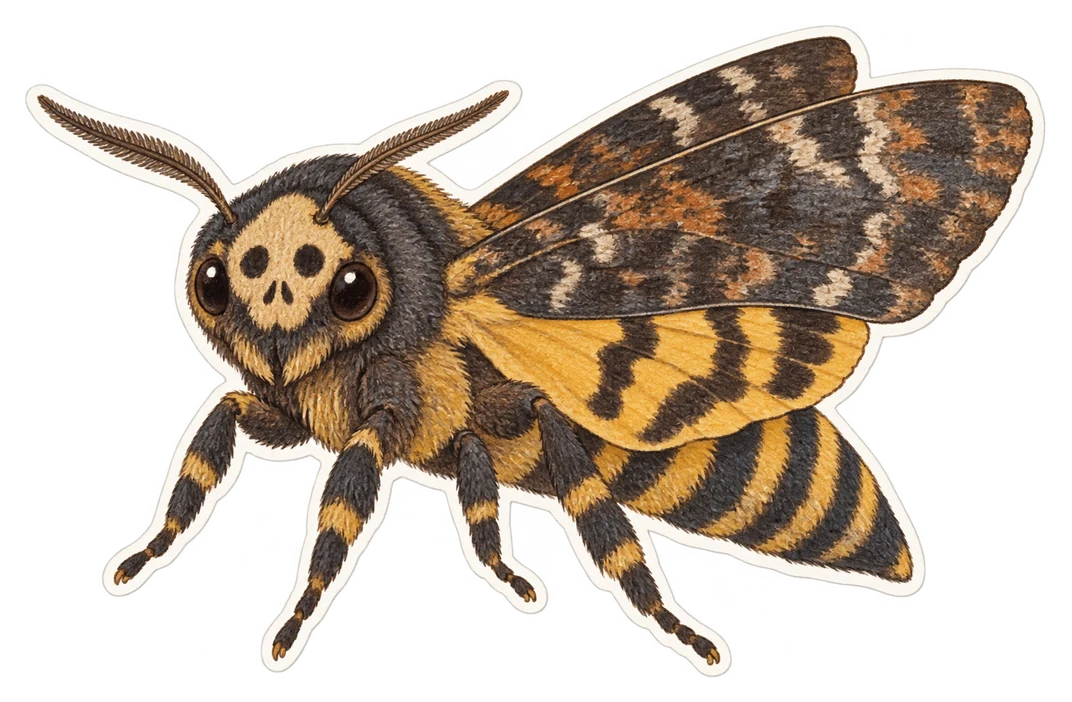 Sphinx tête-de-mort