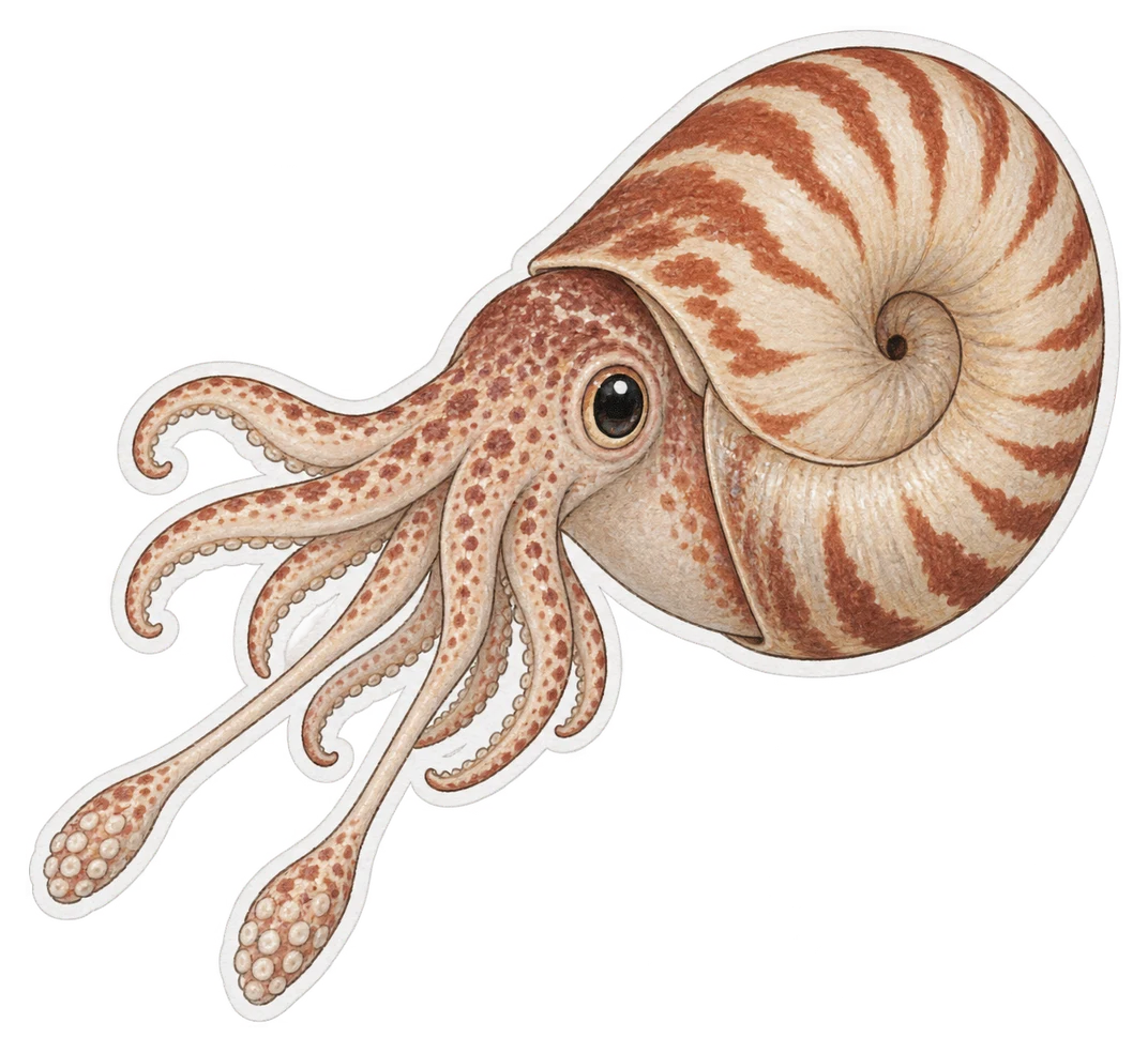 La spirule (Spirula spirula)