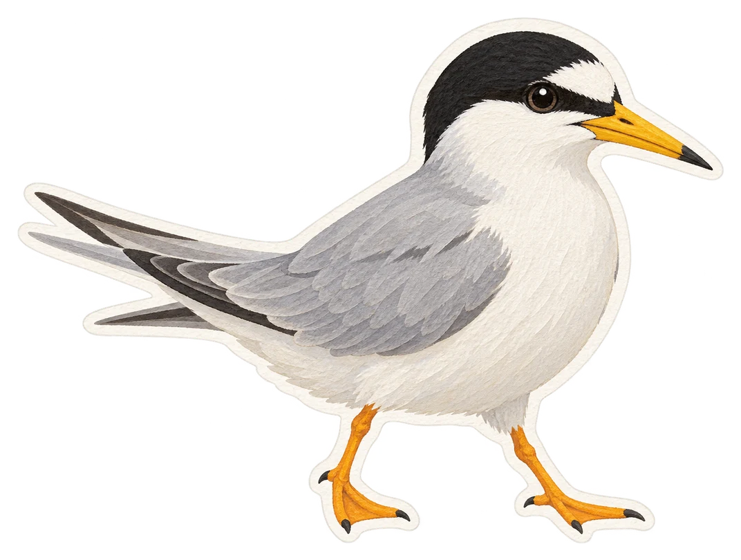 La sterne naine (Sternula albifrons)