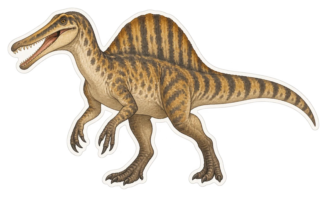 Le suchomimus (Suchomimus tenerensis)