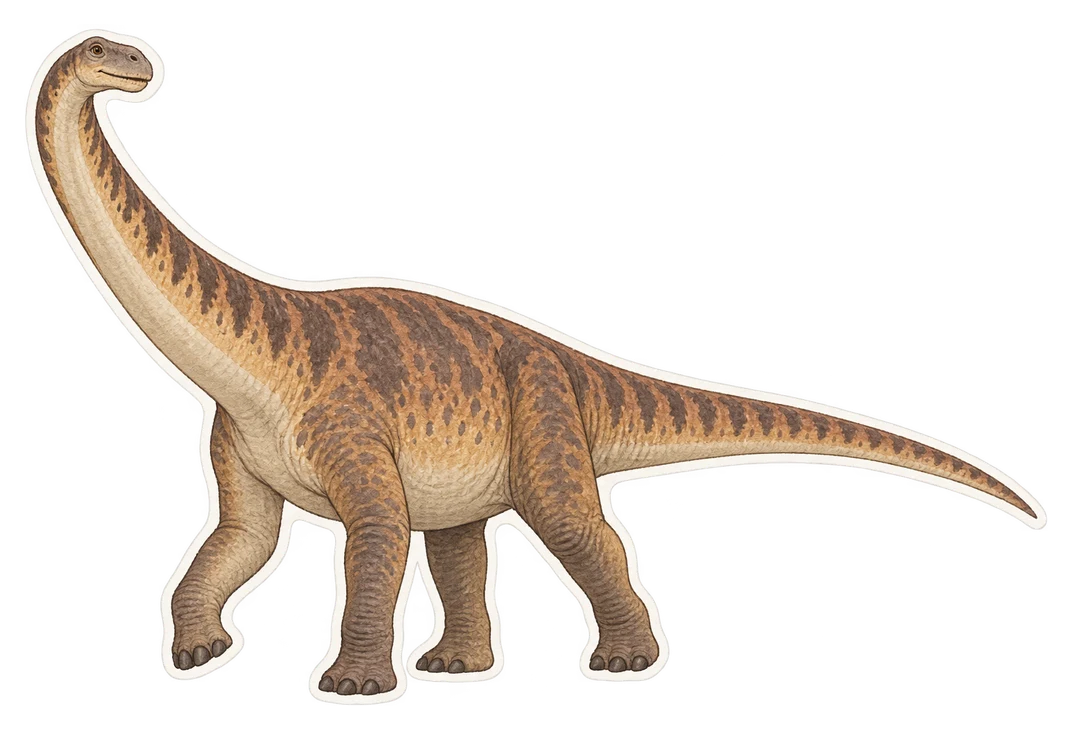 Le supersaurus (Supersaurus vivianae)