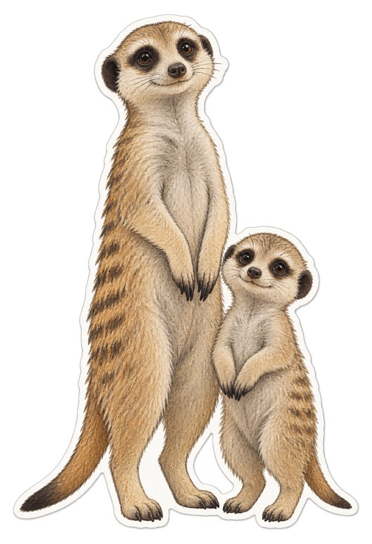 Le petit du suricate