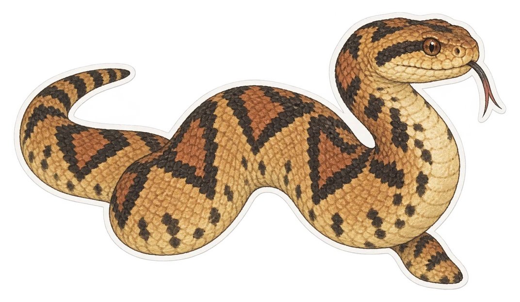 Le surucucu (Lachesis muta)