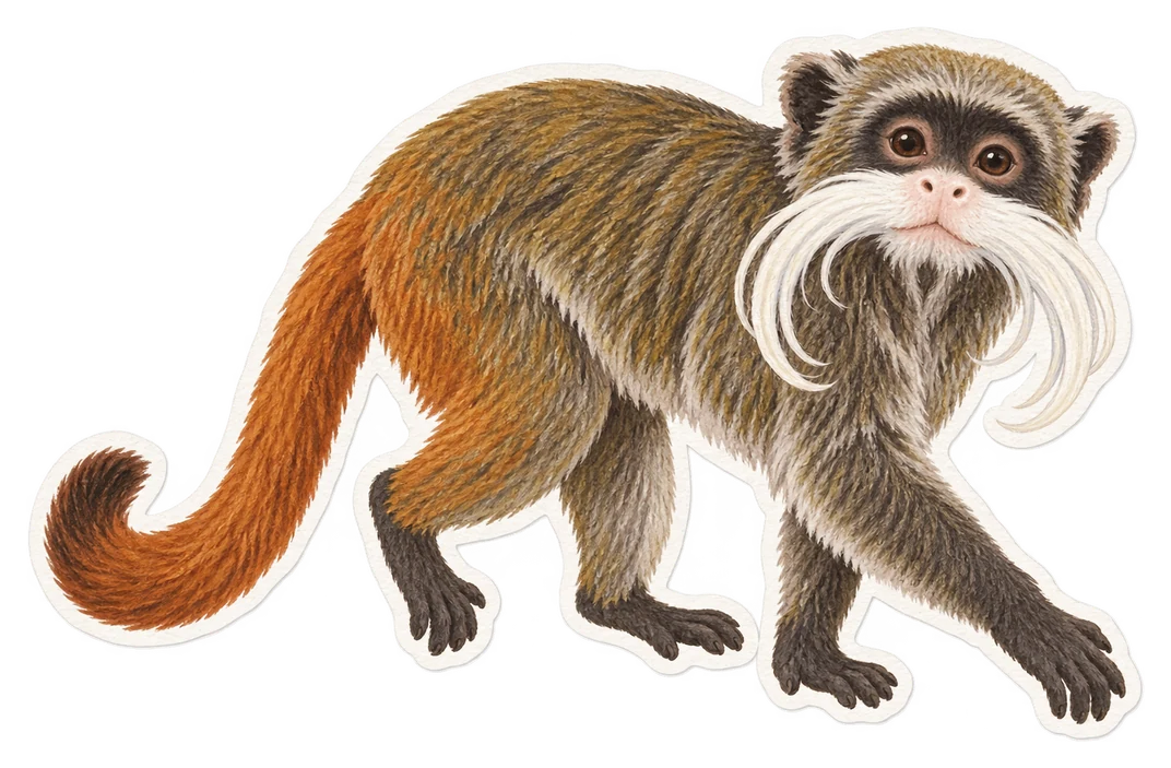 Le tamarin empereur (Saguinus imperator)
