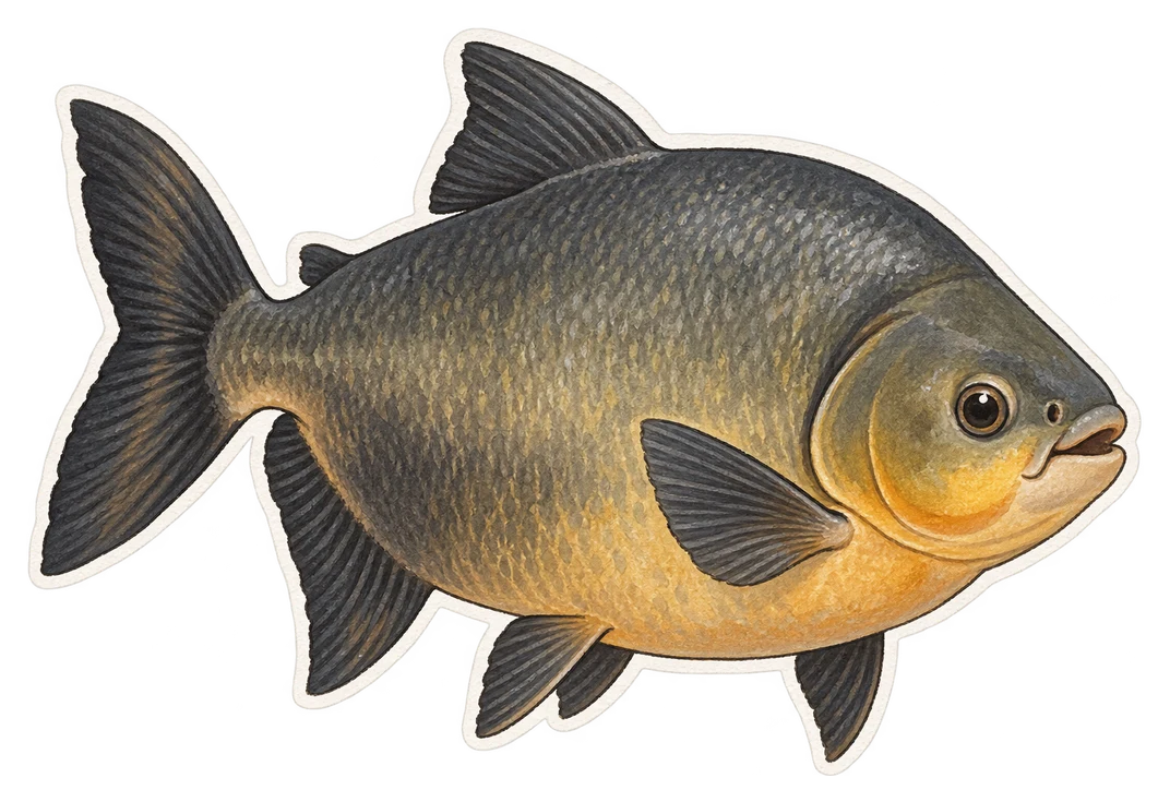 Le tambaqui (Colossoma macropomum)