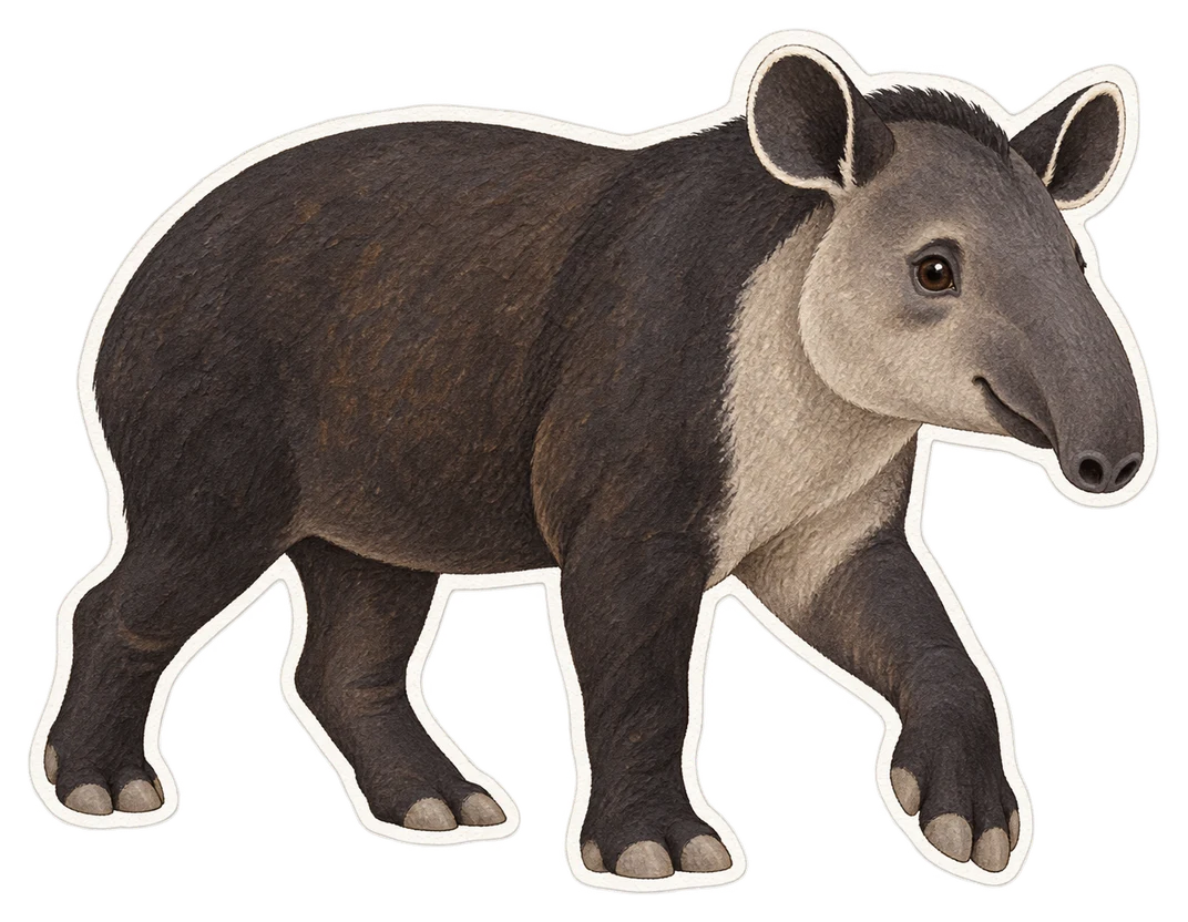 Le tapir de Baird (Tapirus bairdii)