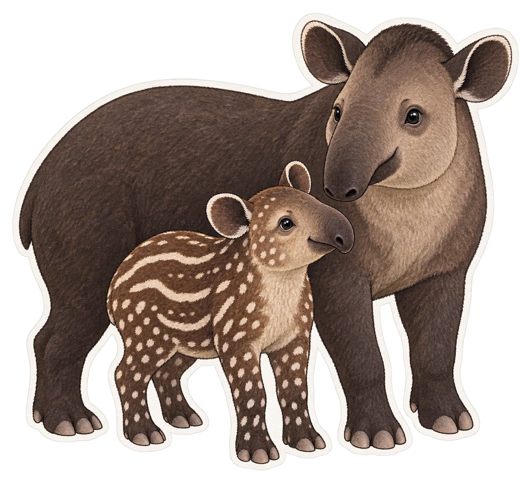 Le petit du tapir