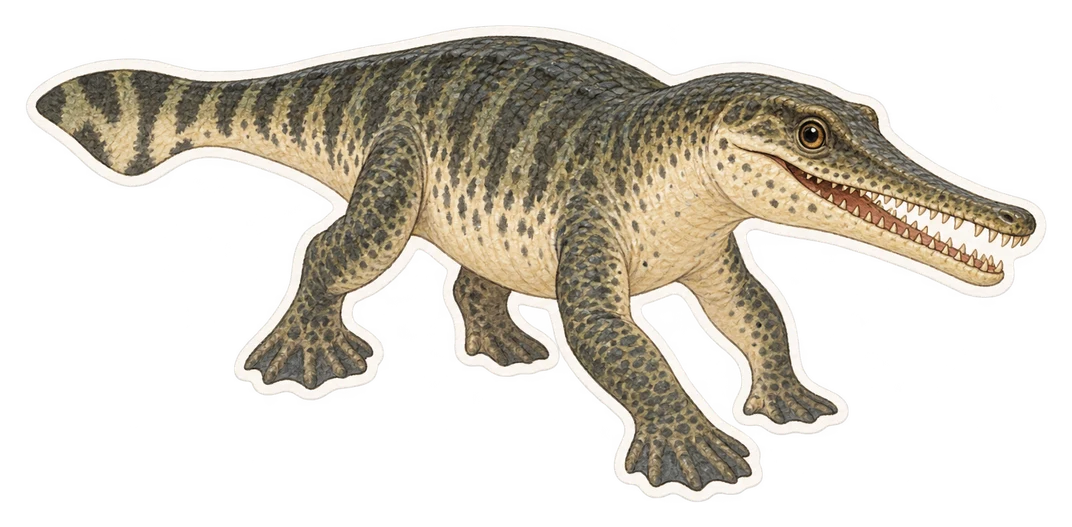 Le téléosaure (Teleosaurus cadomensis)
