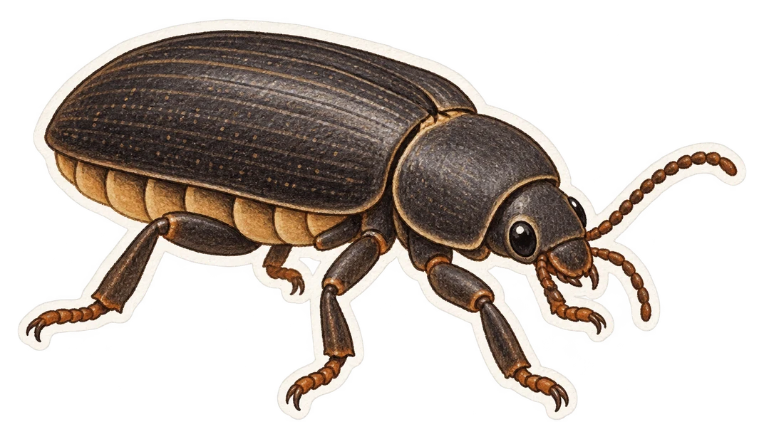 Le ténébrion géant (Zophobas morio)