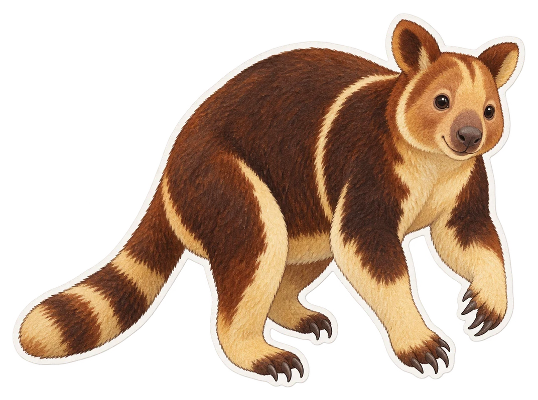 Le tenkile (Dendrolagus scottae)
