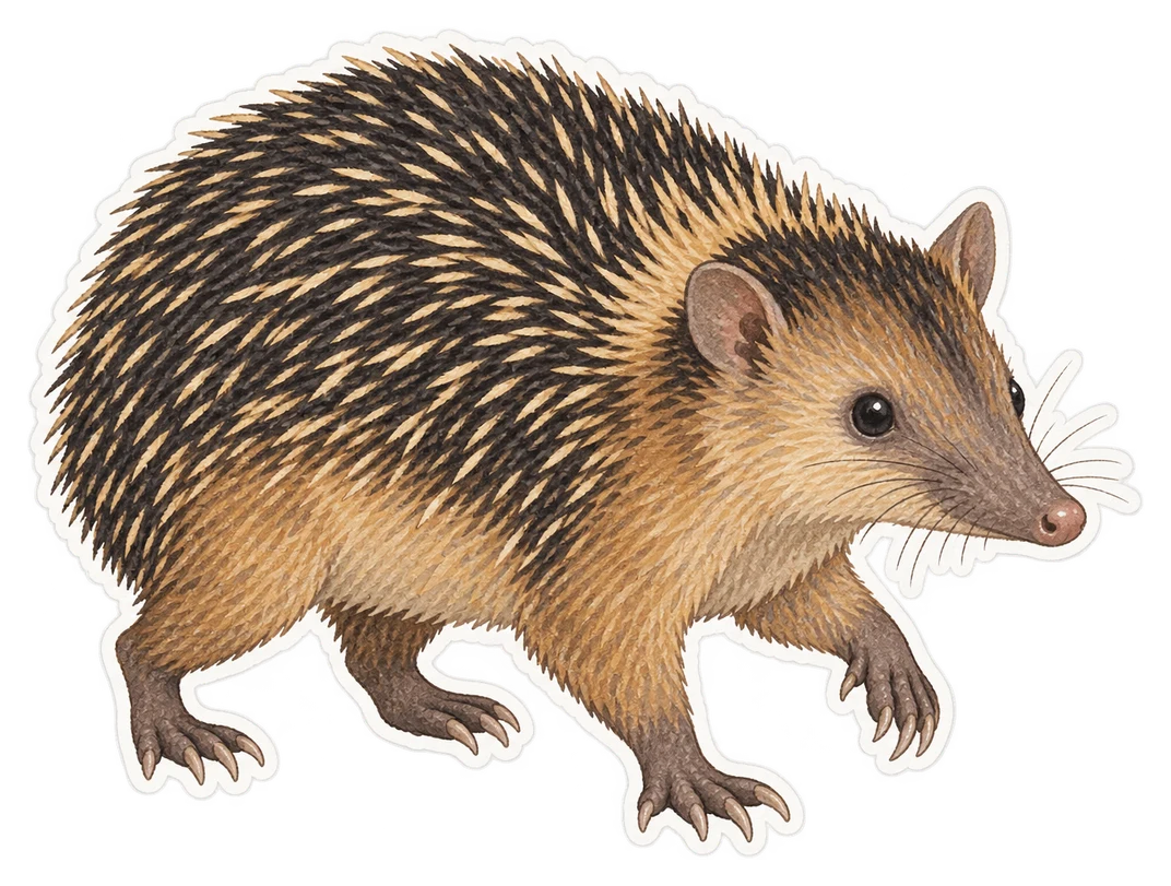 Tenrec sans queue
