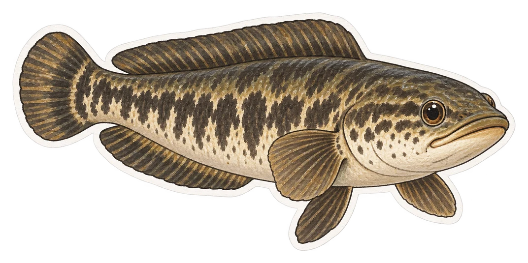 La tête-de-serpent rayée (Channa striata)