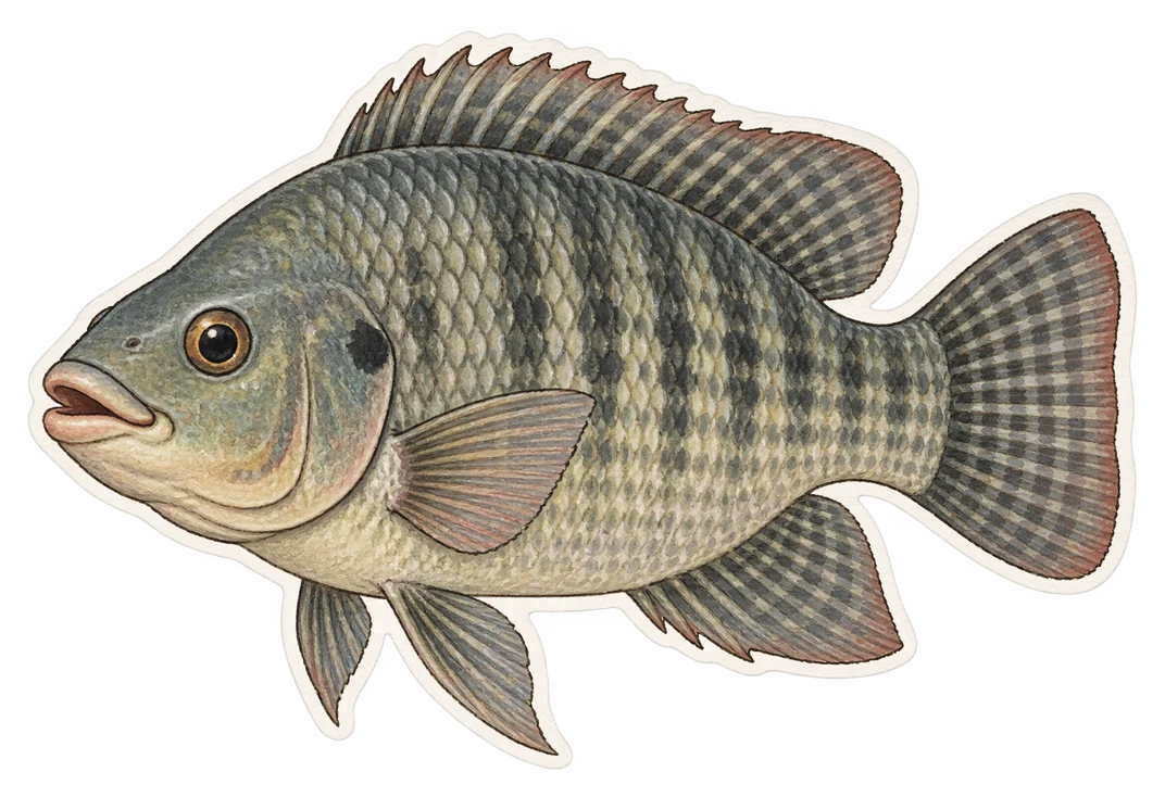 Le tilapia du Mozambique (Oreochromis mossambicus)