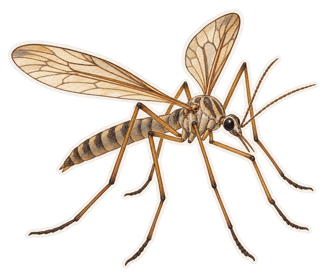 La tipule potagère (Tipula oleracea)